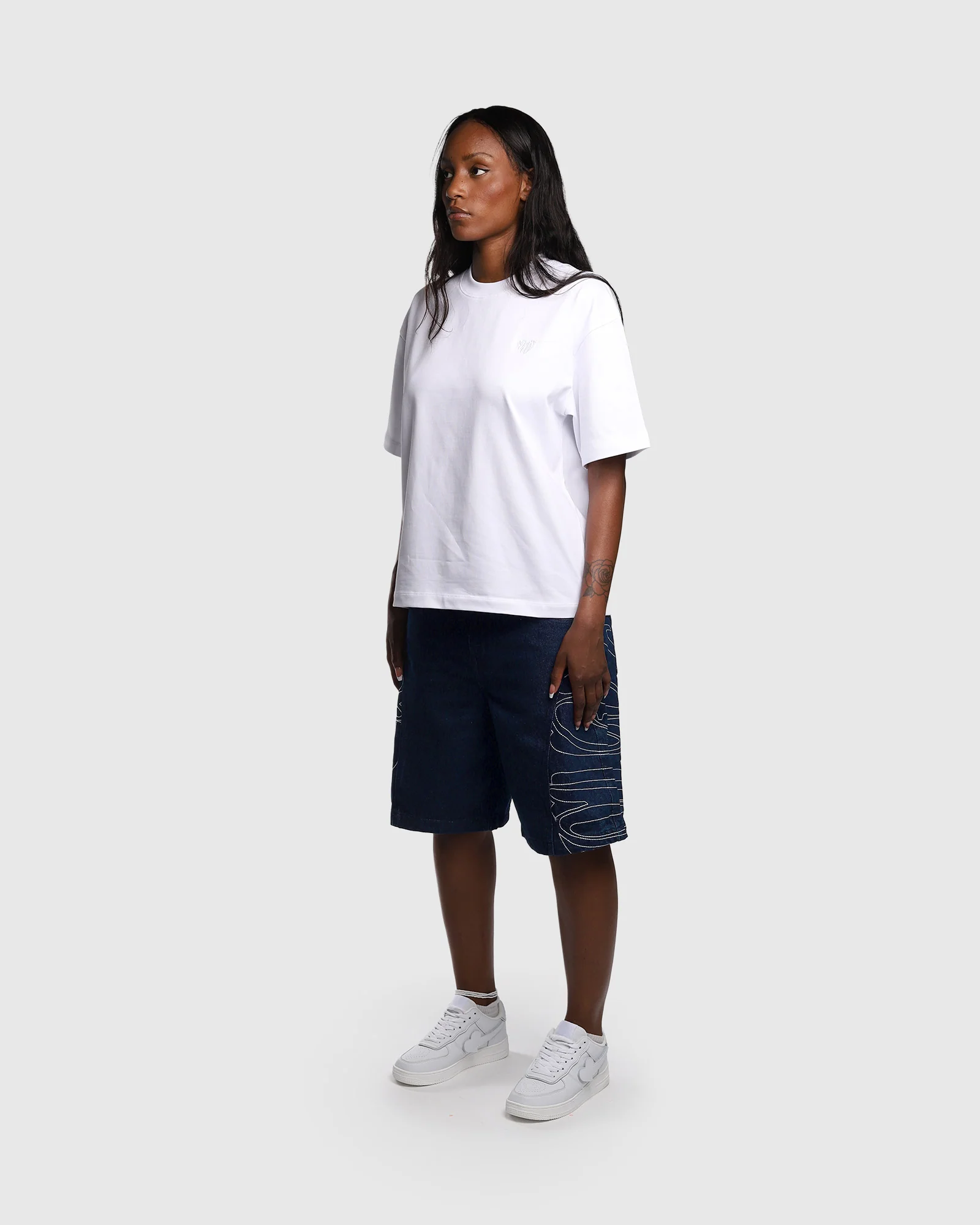 Raw Blue Link Jorts - Image 7
