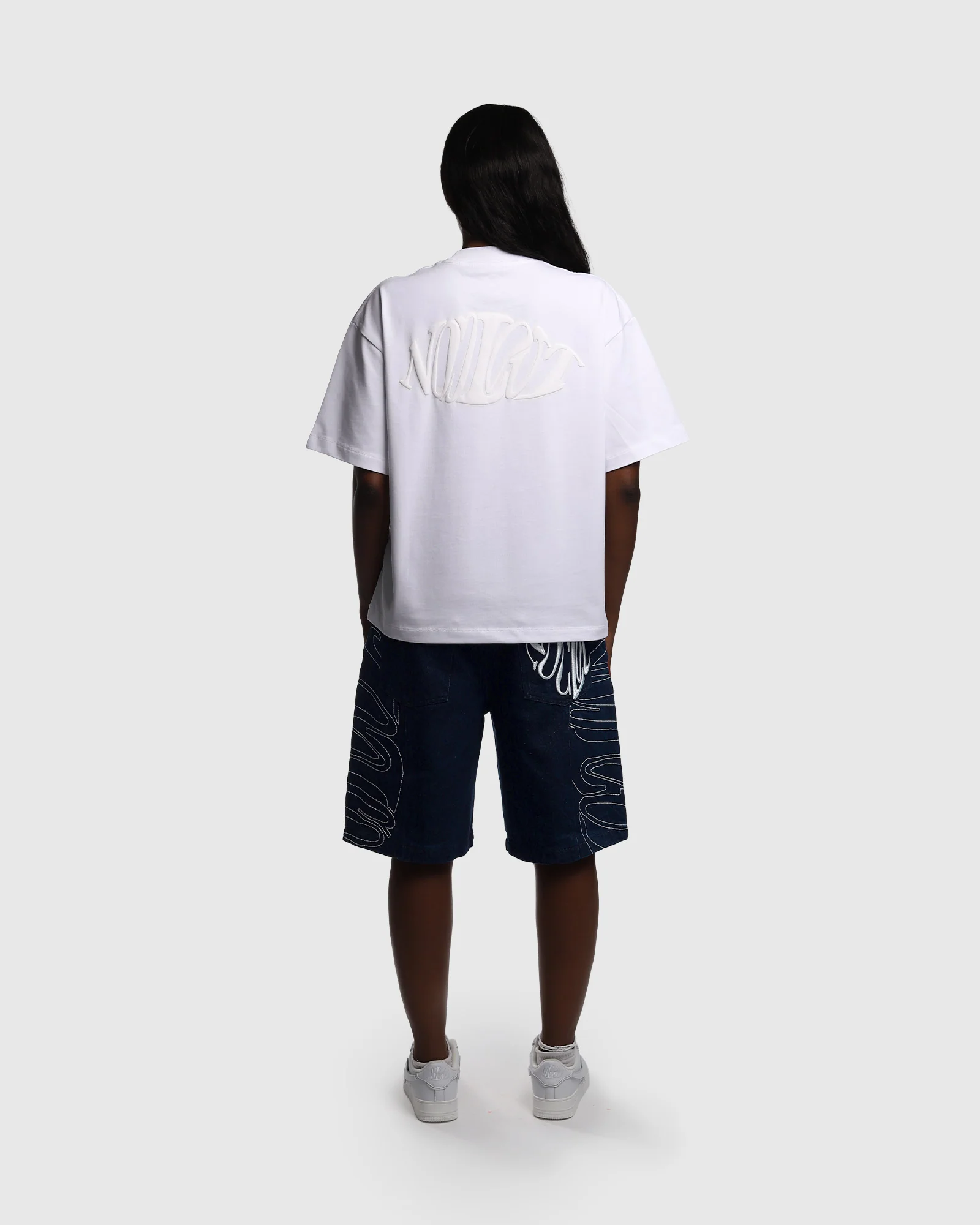 Raw Blue Link Jorts - Image 8